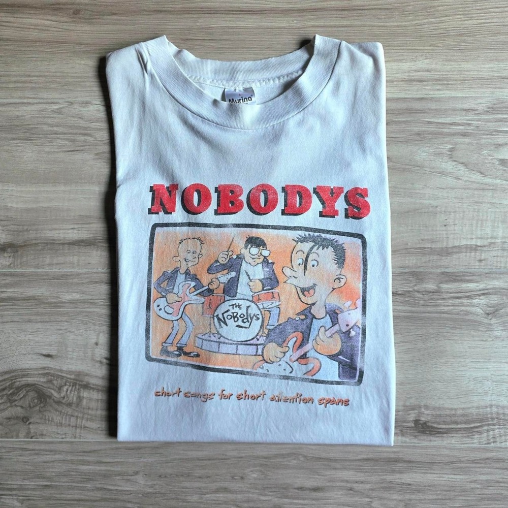 Vintage The Nobodys By Hopeless Records Tee Shirt